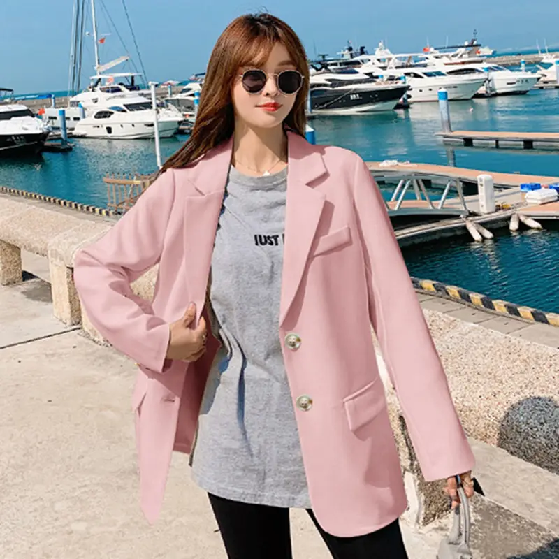 Women's Black Blazer Jacket Autumn Style Slimming 2026 - Image 3