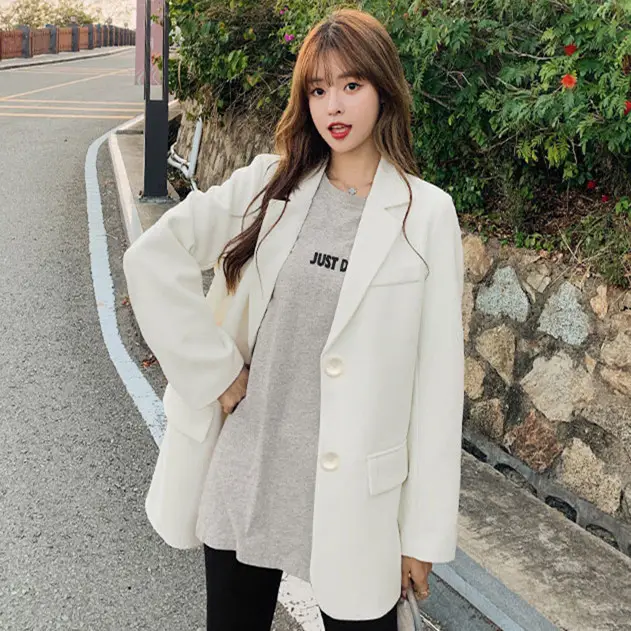 Women's Black Blazer Jacket Autumn Style Slimming 2026 - Image 5