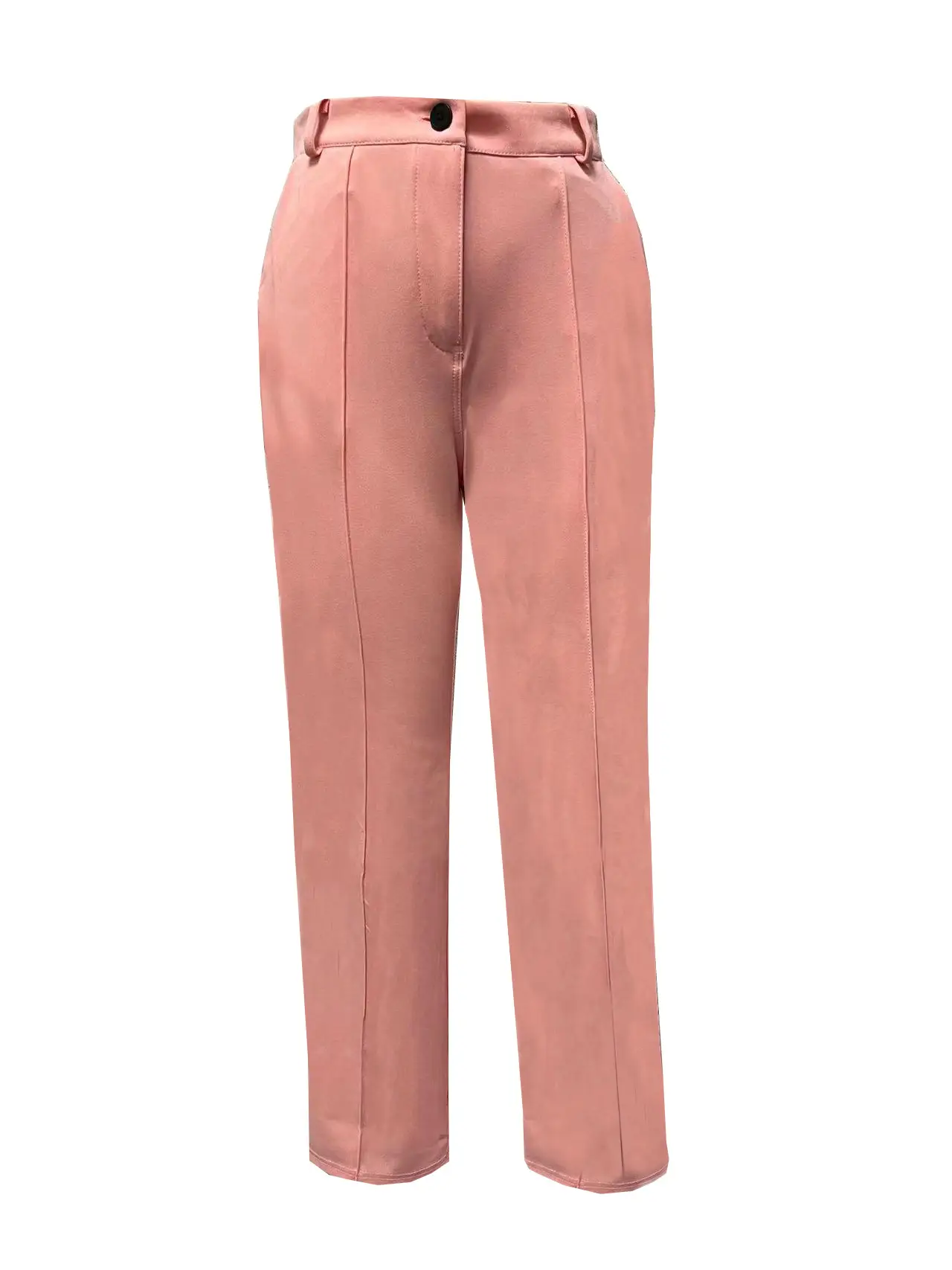 2024 Women's Pink Slim Fit Lapel Blazer Suit - Image 17