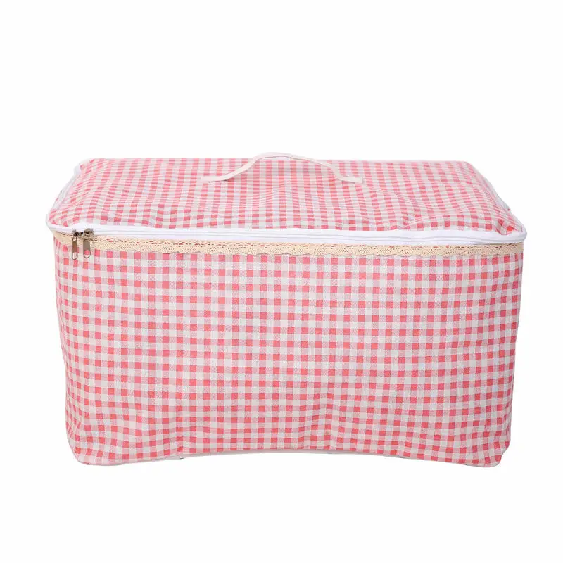 Large Winter Quilt Storage Bag with Zipper & PE Layer - Image 4