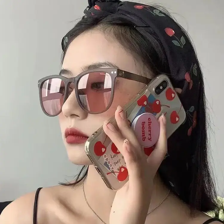 2021 New Folding Sunglasses Same Style Outdoor Travel Portable