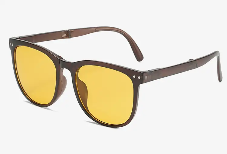 2021 New Folding Sunglasses Same Style Outdoor Travel Portable