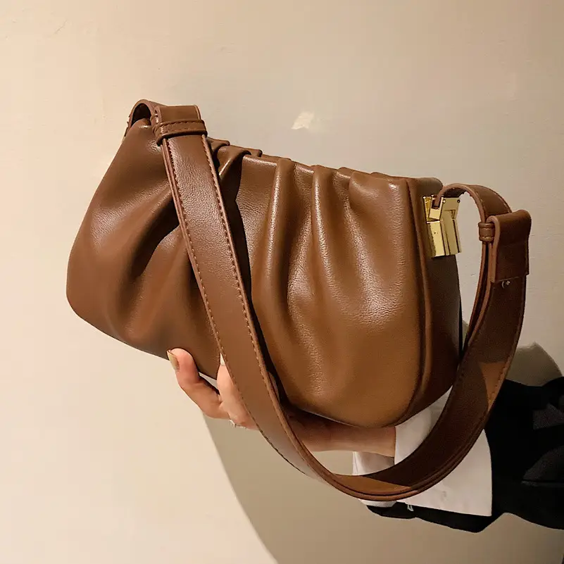 Retro Brown Shoulder Crossbody Bag for Women - Image 3