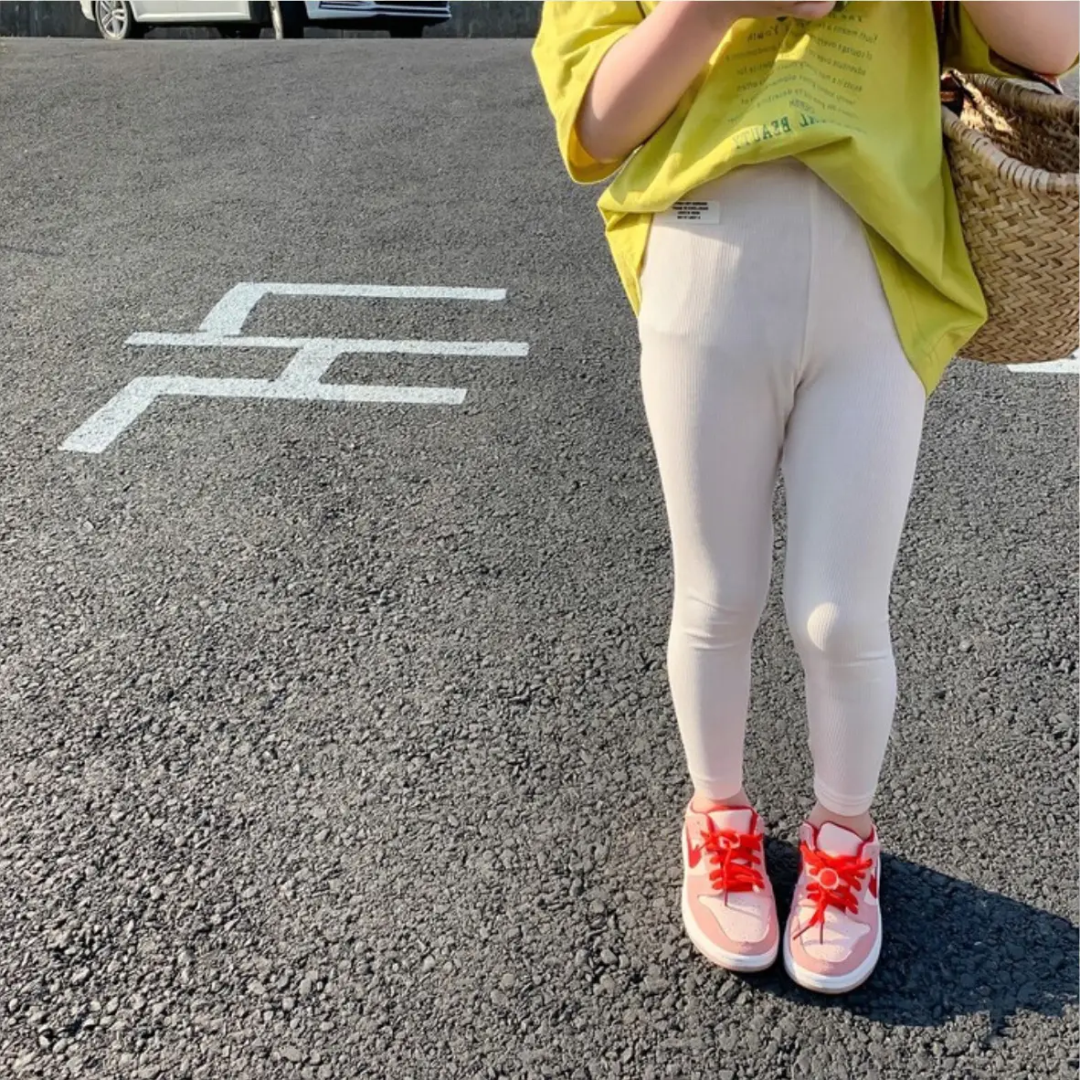 2025 Kids Leggings Modal Nine Point Pants Spring Fall Outer Wear - Image 11