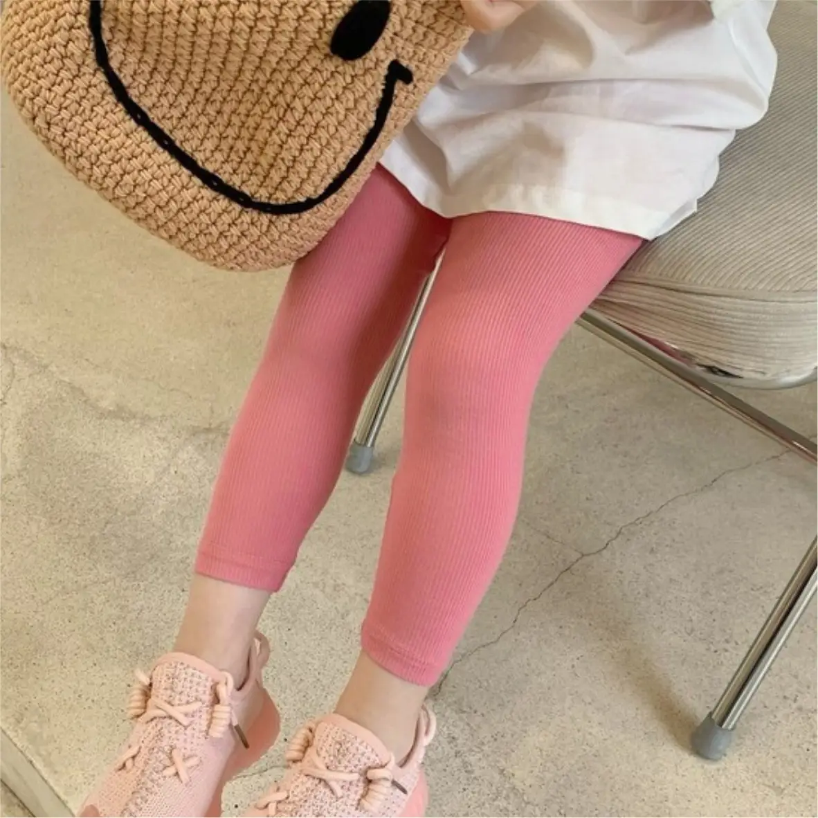 2025 Kids Leggings Modal Nine Point Pants Spring Fall Outer Wear - Image 6