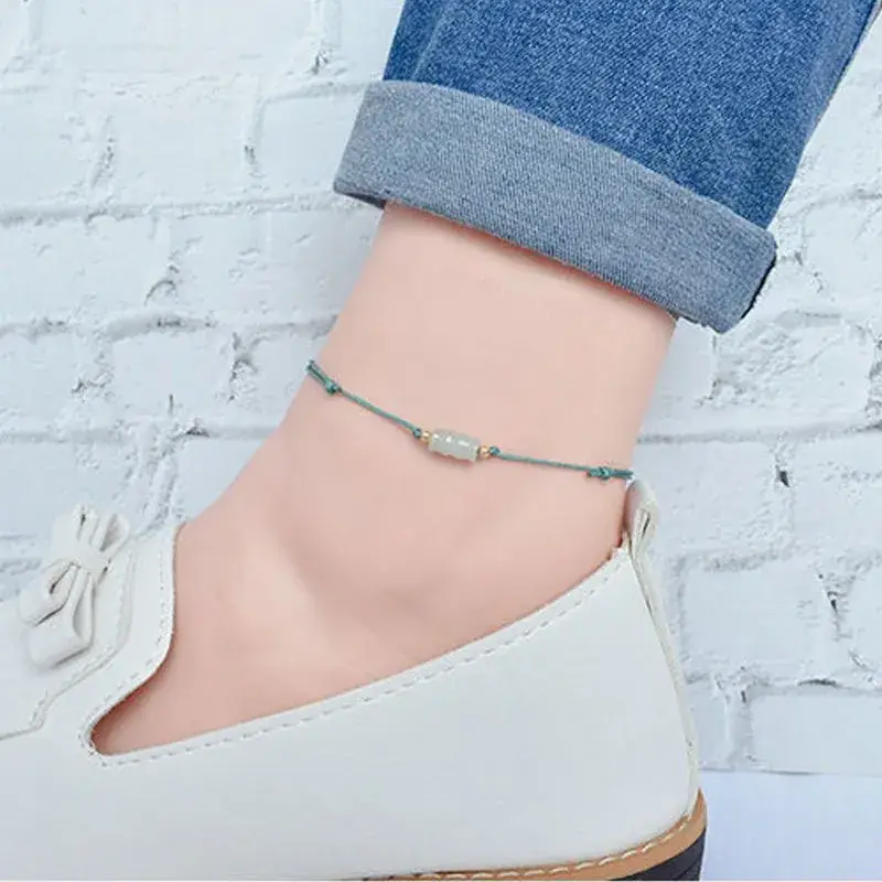 Jade Bamboo Joint Bracelet for Men Women - Image 7