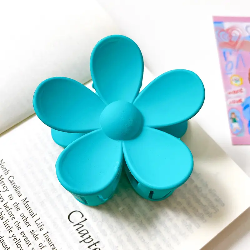 Orange Flower Hair Clip for Girls Bath Use - Image 6