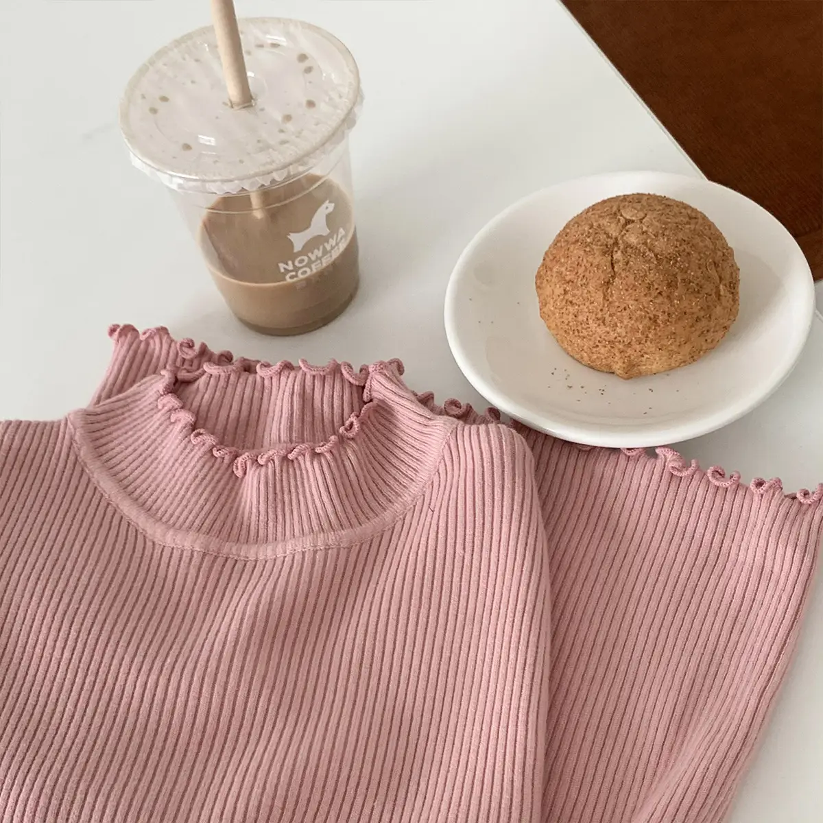2025 Women's 2-Piece Knitted Half Turtleneck Sweater Set — feature 23