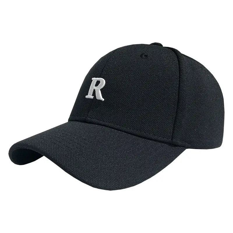 Women Men R Letter Cap Summer Sunshade Baseball Cap - Image 8