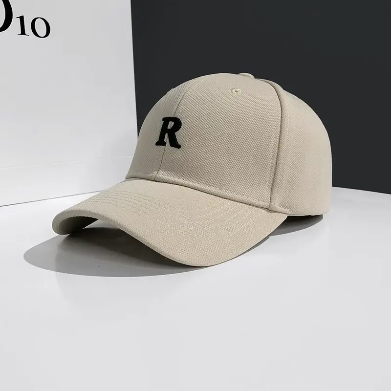 Women Men R Letter Cap Summer Sunshade Baseball Cap — feature 8