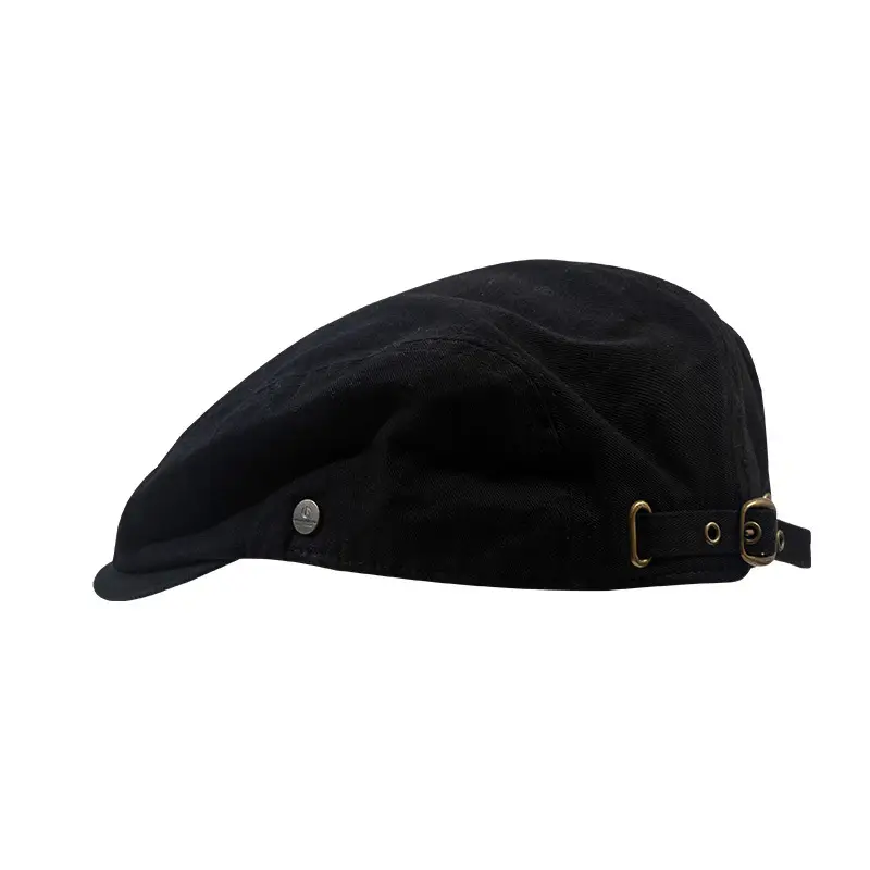 Japanese Style Duck Cap for Men with Silver Buckle