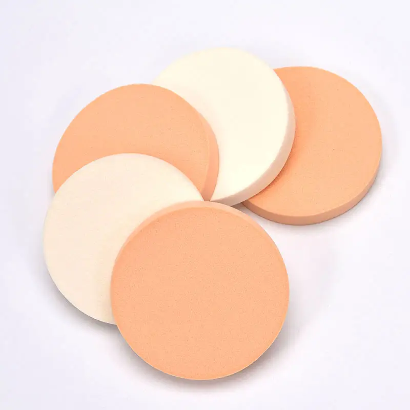 Extra Large Powder Puff Individually Packaged Non-Stick White Makeup Puff - Image 4