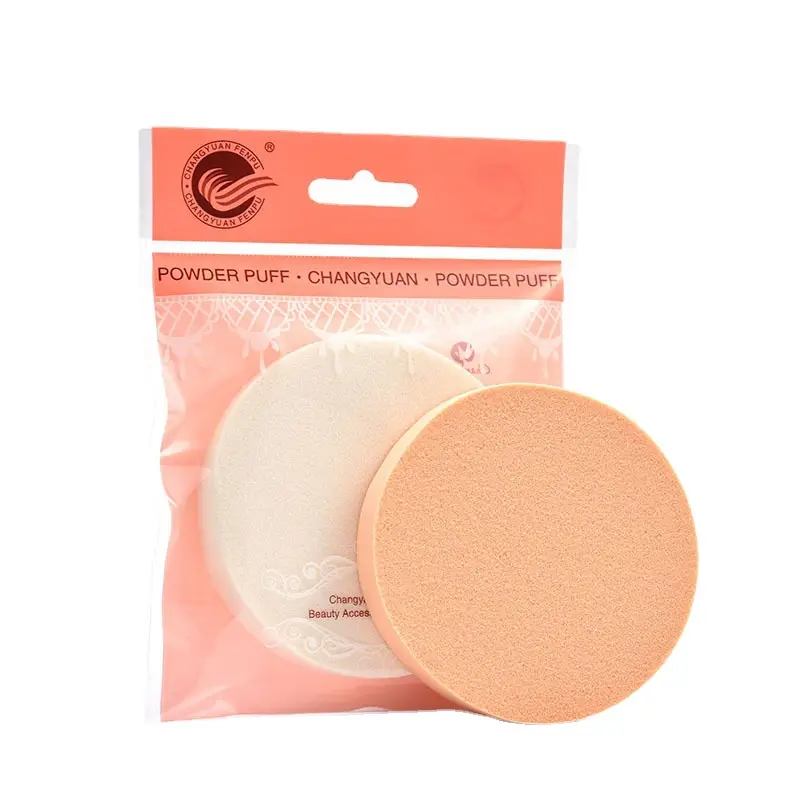 Extra Large Powder Puff Individually Packaged Non-Stick White Makeup Puff - Image 5