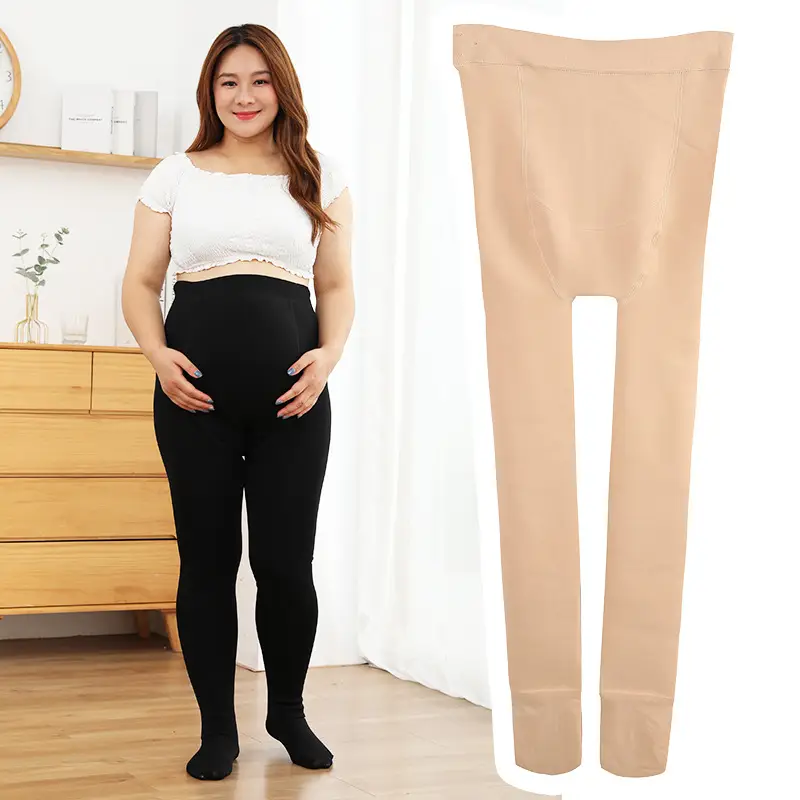 2024 Maternity Leggings Autumn Winter Thick Cotton Large - Image 6