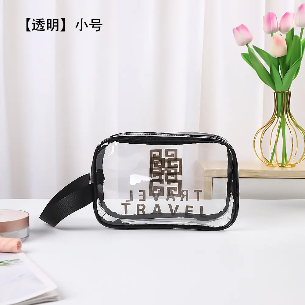 Transparent Cosmetic Bag Waterproof Large Capacity Travel Fitness Storage Bag - Image 10