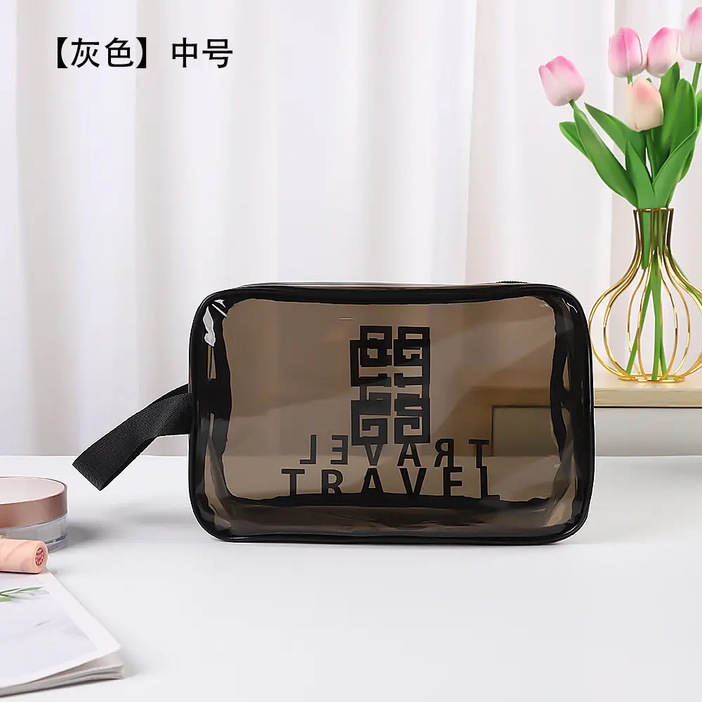 Transparent Cosmetic Bag Waterproof Large Capacity Travel Fitness Storage Bag - Image 6