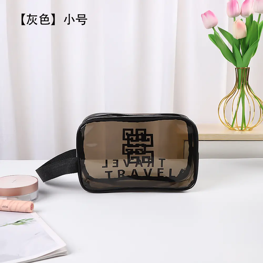 Transparent Cosmetic Bag Waterproof Large Capacity Travel Fitness Storage Bag - Image 7