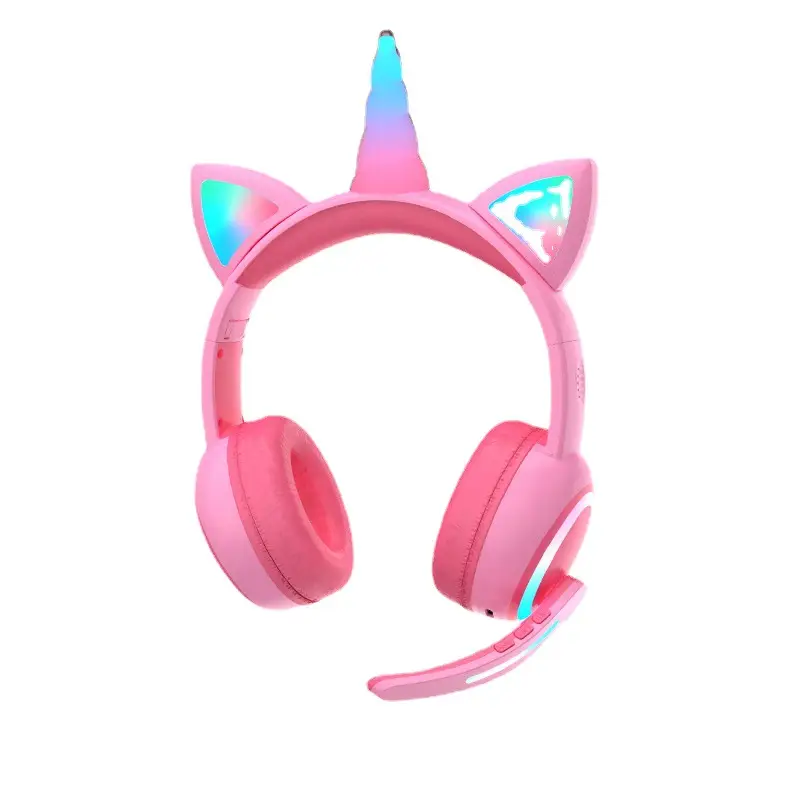 Crown Unicorn Bluetooth Headset with Luminous Design - Image 7