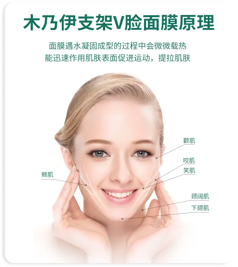 3D Shaping Face Mask 10cm High Solid Bandage — feature 6