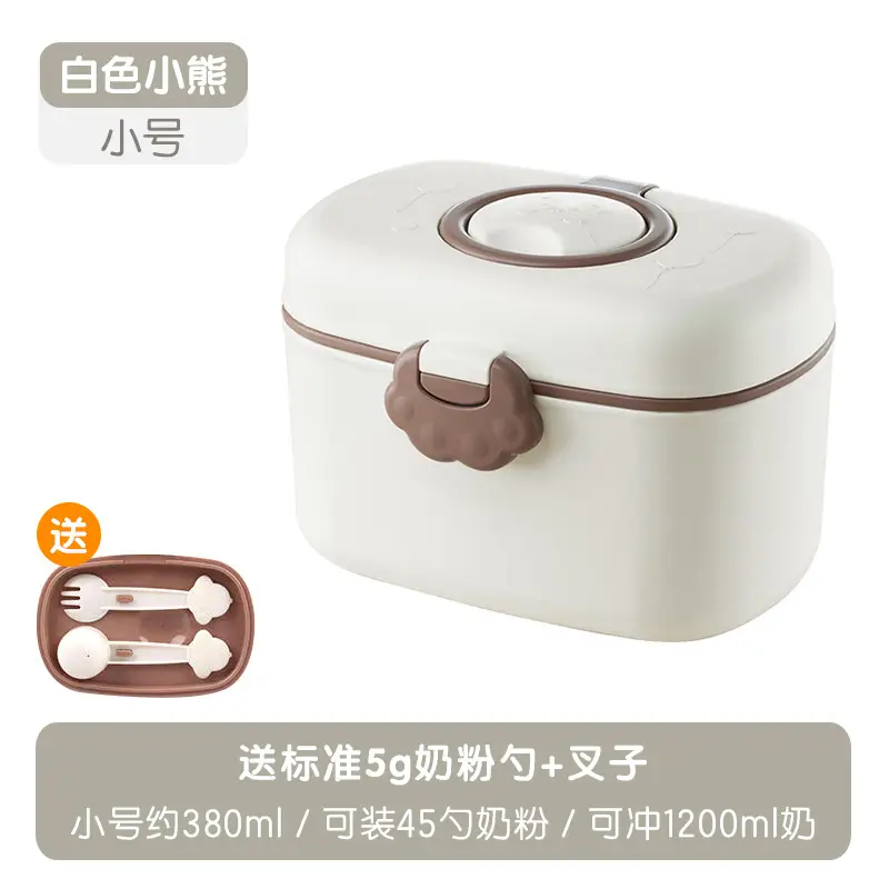 Cute Bear-White Small