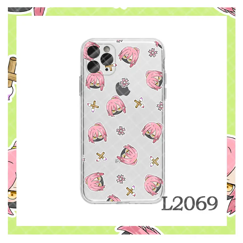 Pink Cartoon iPhone Case L2061 - Image 12