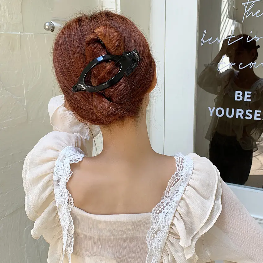 Acrylic Hairpin for Women Summer Duck Clip - Image 5