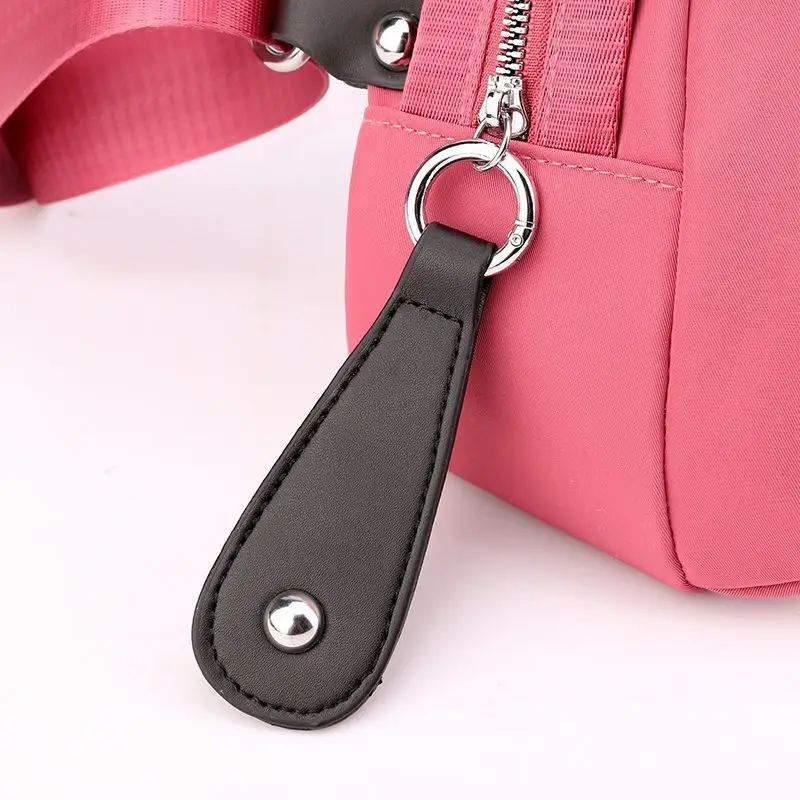 Women's Pink Oxford Shoulder Bag 2020 Winter - Image 10