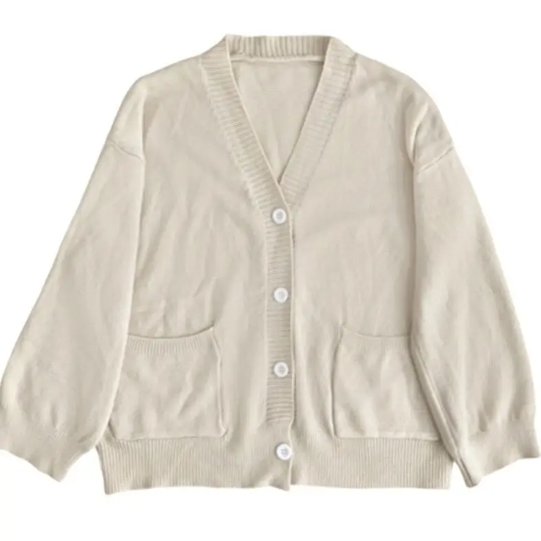 Women's Pink Sweater Cardigan 2023 Spring Knitted Jacket - Image 10