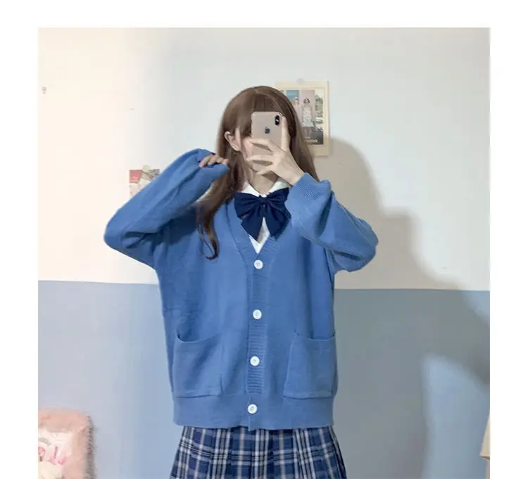 Women's Pink Sweater Cardigan 2023 Spring Knitted Jacket — feature 17