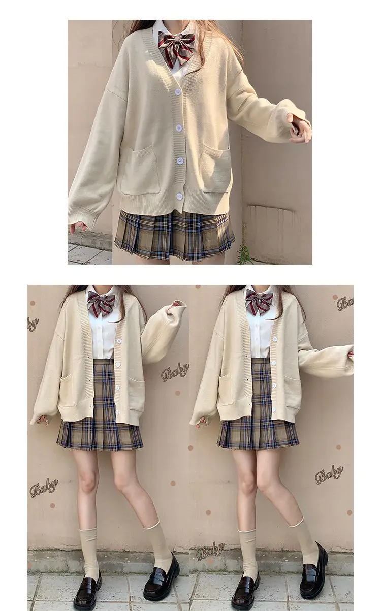 Women's Pink Sweater Cardigan 2023 Spring Knitted Jacket — feature 5