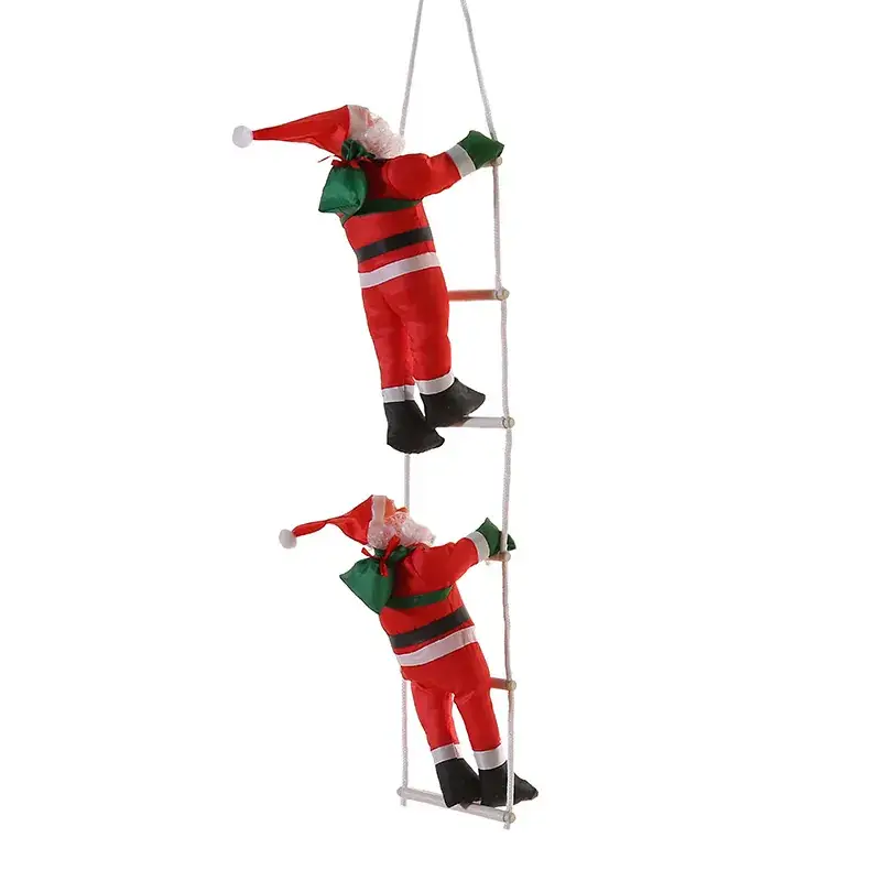 Santa Claus Window Hanging Doll Christmas Decor - Image 10