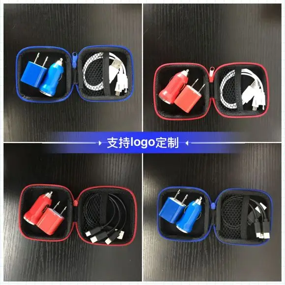 New York Matte Blue 3-in-1 Car Charger Plug Set — feature 10