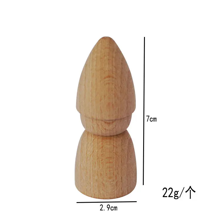 1 pointy cap