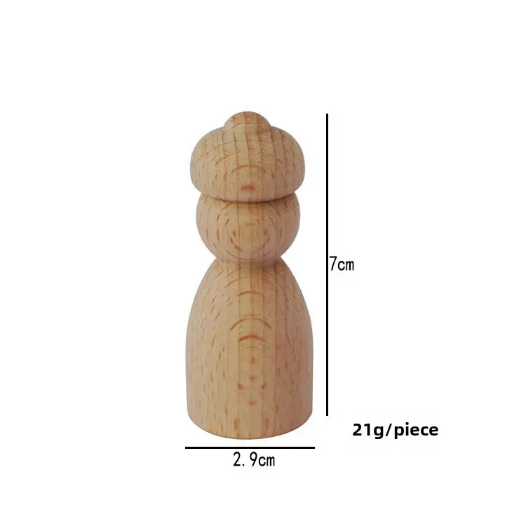 Wooden Snowmen & Christmas Trees Decor Set - Image 10