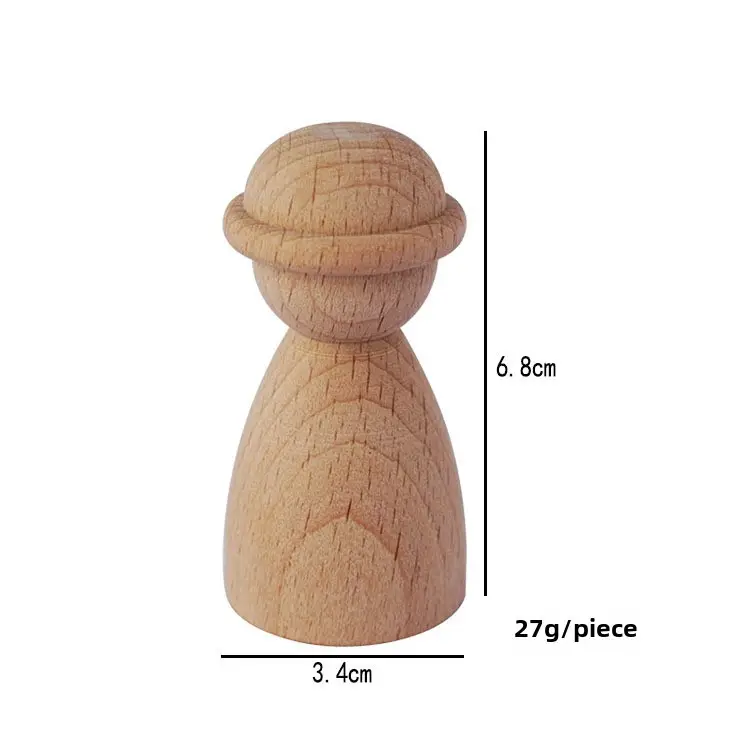 Wooden Snowmen & Christmas Trees Decor Set - Image 11