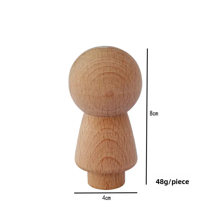 Wooden Snowmen & Christmas Trees Decor Set - Image 6