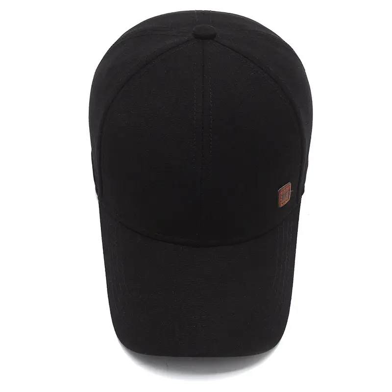Men's Black 2021 Sunshade Cap Casual Travel Elderly - Image 7