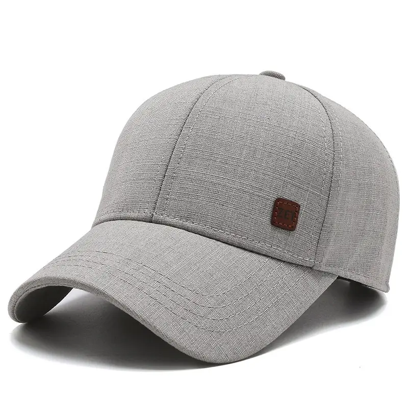 Men's Black 2021 Sunshade Cap Casual Travel Elderly - Image 3