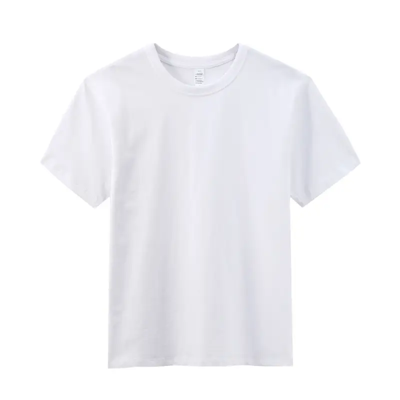 Pure Cotton Unisex White T-Shirt 260g - Image 7