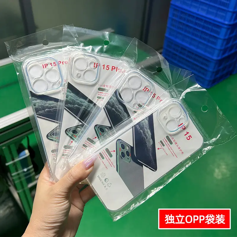 Apple iPhone 15 Transparent Black Case 13-14" - Image 5