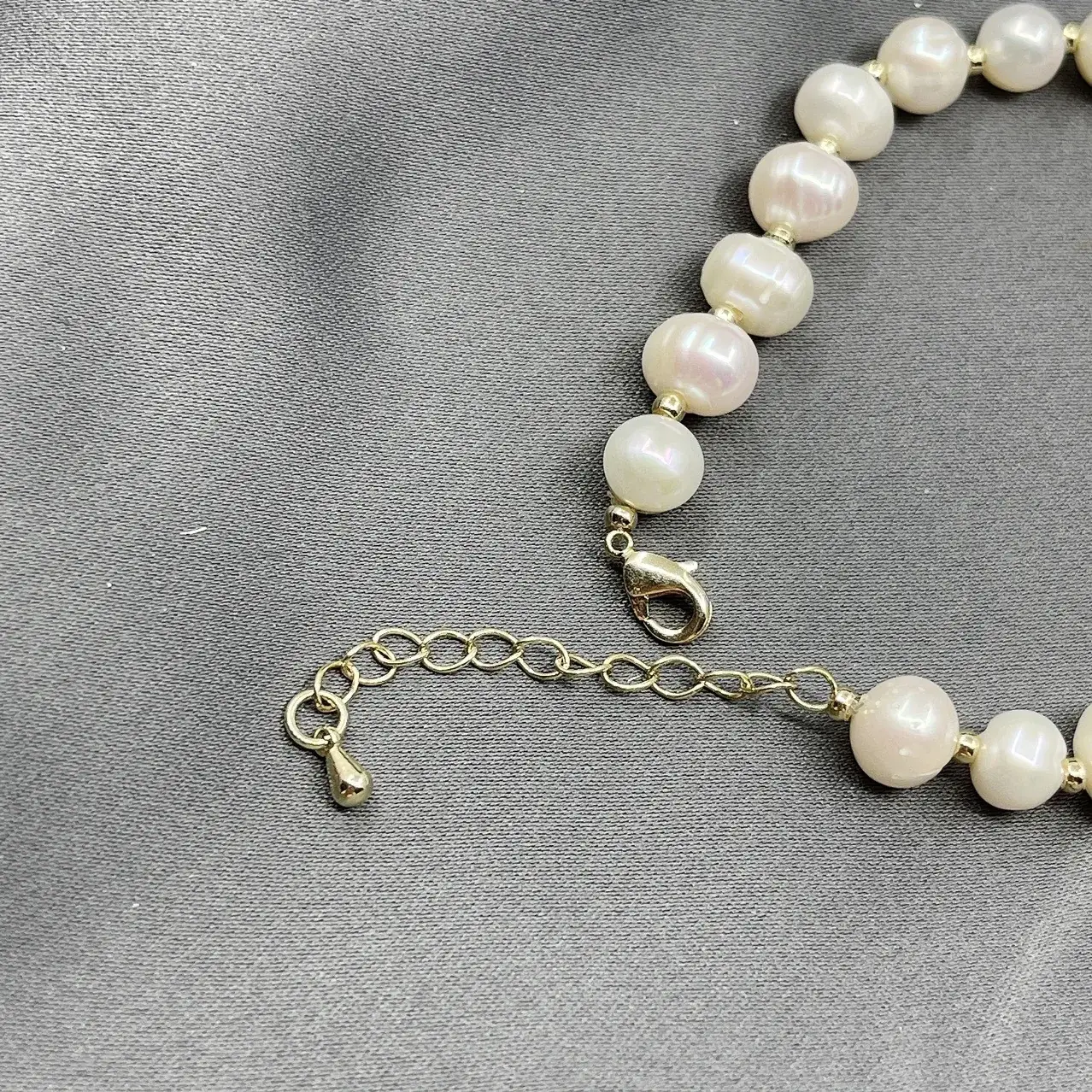 Pearl Pearl Bracelet Vintage Elegant Collar Chain - Image 8
