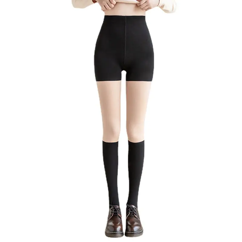 Japanese Fake Knee-High Black Leg Socks 100g - Image 20
