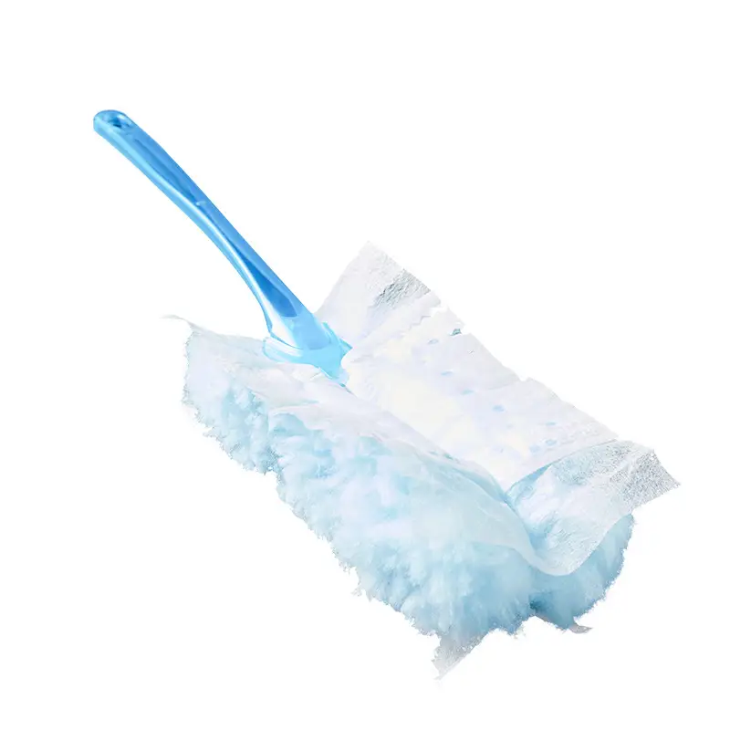Blue Electrostatic Dust Cleaning Brush