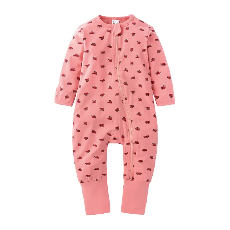 Baby One-Piece Hooded Necklet Set White Black Sheep Print