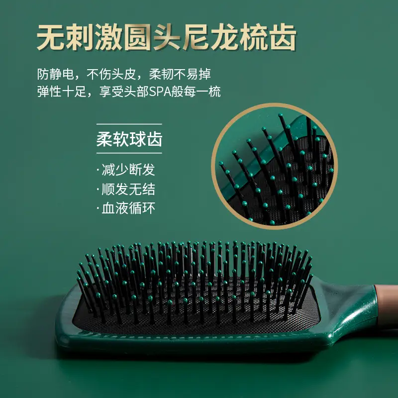 New Massage Hair Brush for Straight, Curly, Negative Ion Salon Use - Image 23