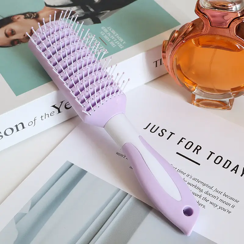 New Massage Hair Brush for Straight, Curly, Negative Ion Salon Use - Image 15