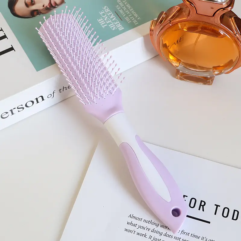New Massage Hair Brush for Straight, Curly, Negative Ion Salon Use - Image 16
