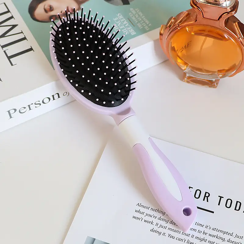 New Massage Hair Brush for Straight, Curly, Negative Ion Salon Use - Image 17