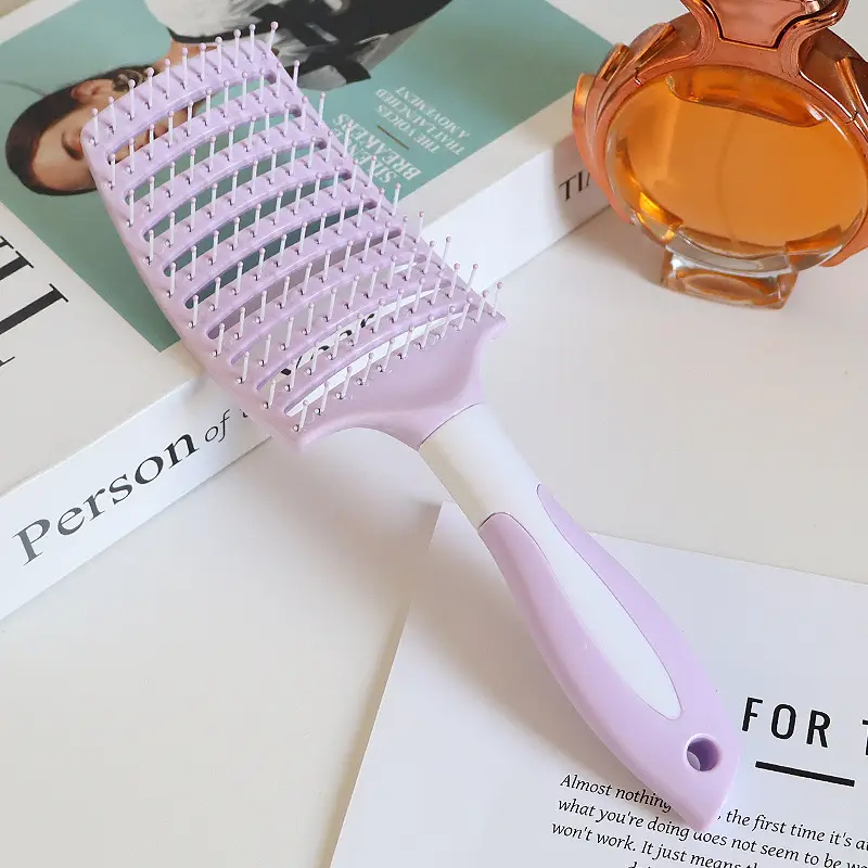 New Massage Hair Brush for Straight, Curly, Negative Ion Salon Use - Image 19