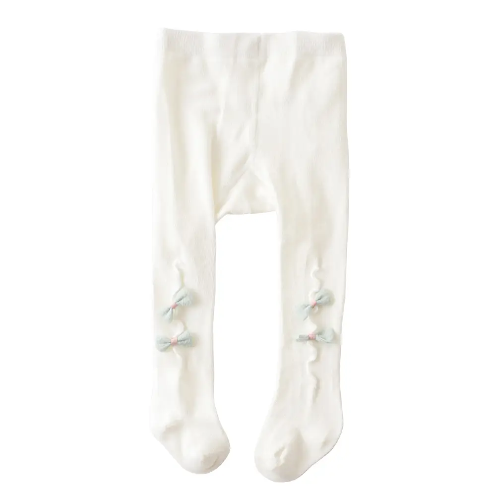 2025 Spring Baby Bow Leggings Combed Cotton Plus Size - Image 9